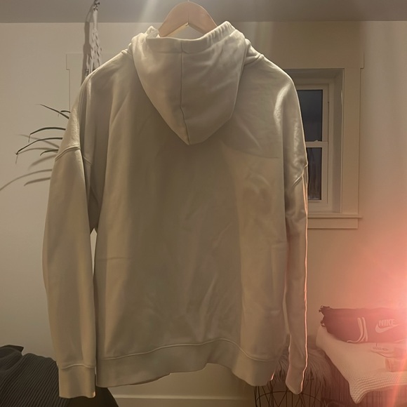White oversized-style jacket. - Picture 2 of 2